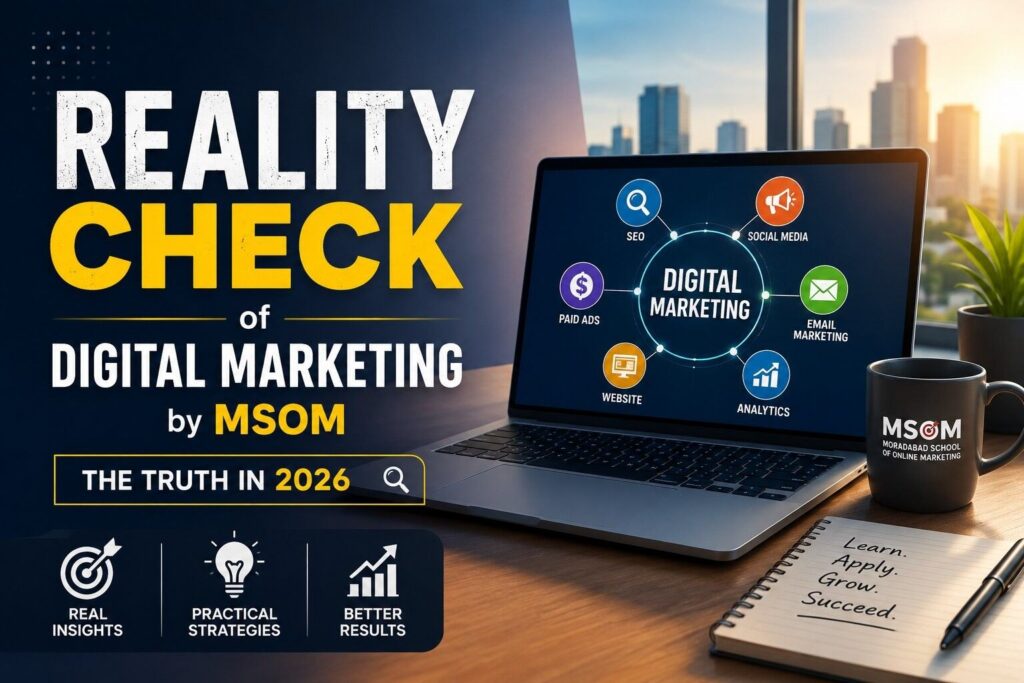 Reality Check By MSOM Of Digital Marketing